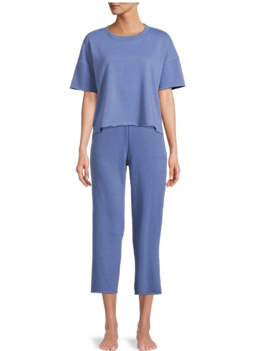Secret Treasures Blue Two-Piece Loungewear Set